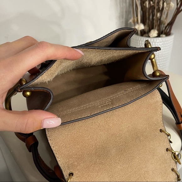 !SOLD! Authentic Chloe Hudson Mini Charm Shoulder Bag 2015 ! - Picture 11 of 14